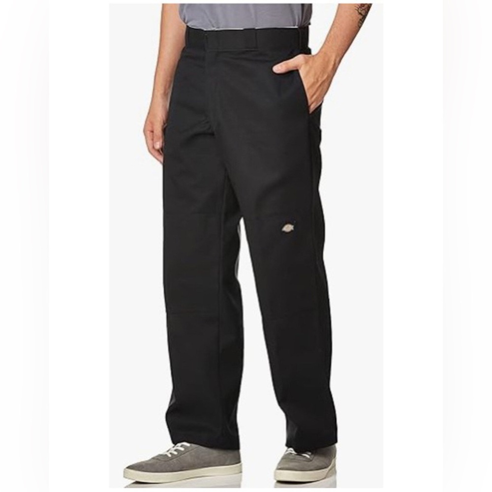 Men’s Dickies Black Work Pants | 36x32